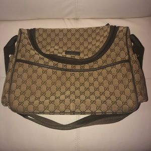 Gucci diaper bag